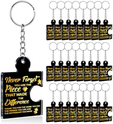 Team Appreciation Gifts Bulk for Coworkers Employee Staff Keychains by Unknown