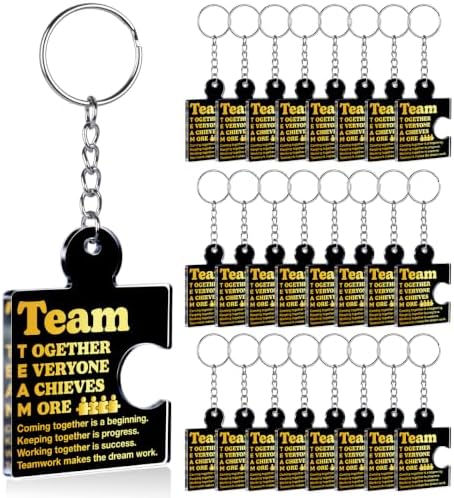 Team Appreciation Gifts Bulk for Coworkers Employee Staff Keychains by Unknown