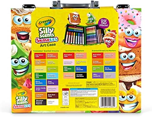 Crayola Silly Scents Mini Inspiration Art Case, Scented Crayons & Markers Set, Art Kit for Kids, Coloring Supplies, Travel Gifts for Kids, Ages 4+ - Image 5