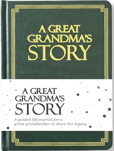 Great Grandma's Life Story Journal (Hardcover): A Meaningful Keepsake for Great Grandma to Share Her Journey & Memories, Book Includes 250+ Prompts, Great Gifts for Mother's Day, Birthday & Christmas by CocoLan