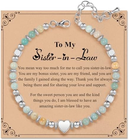 Inspirational Gifts Bracelets for Women, Healing Natural Stone Bracelets by ZOKCC