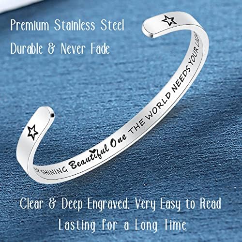 SAM & LORI Personal Bracelets for Teens/Women-Inspirational Jewelry Gifts (Various Designs) for Daughter/Sister/Mom/Friends-Adjustable Bracelet in a Pretty Gift Box - Image 3