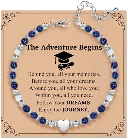 Inspirational Gifts Bracelets for Women, Healing Natural Stone Bracelets by ZOKCC