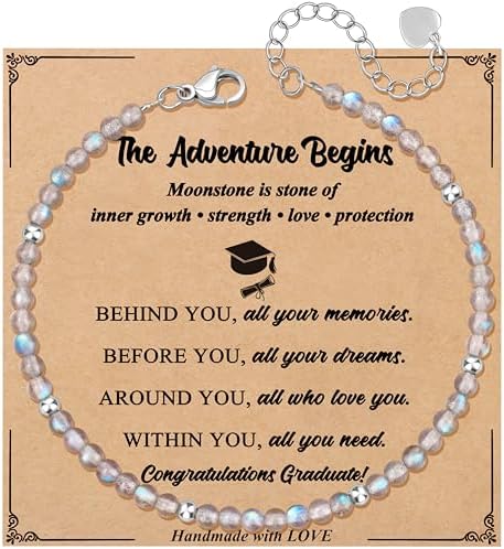 JoycuFF Moonstone Bracelet Christmas Birthday Valentines Gifts for Women by Joycuff