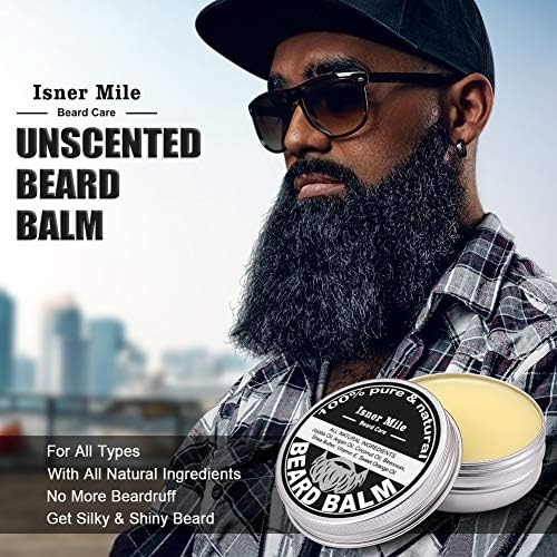 Beard Kit Birthday Gifts for Men Grooming & Care w/Wash, Brush, Balm, Comb - Image 6