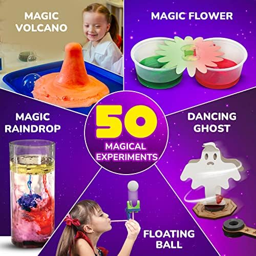 Smartivity Magic Science Kit for Kids Ages 4, 5, 6, 7, 8 Years | 50+ Amazing Science Experiments I Birthday Gifts for Boys & Girls | I Educational Toy for Kids Age 4-8 Years Old - Image 2