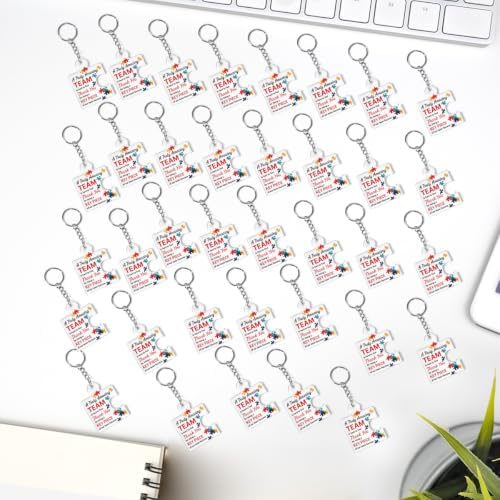 Team Appreciation Gifts Bulk for Coworkers Employee Staff Keychains - Image 6