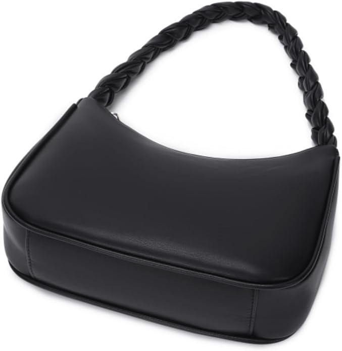 Shoulder Bags for Women, Cute Hobo Tote Handbag Mini Clutch Purse with Zipper Closure