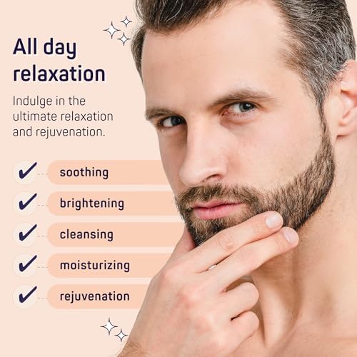 SpaLife Luxury Spa Skincare Sandalwood Gift Set for Men | Mens Body Wash Gifts | Mens Gift Set for Bath and Body | Gifts for Men | Cleansing, Moisturizing, Exfoliating | 7-Piece Bundle - Image 5