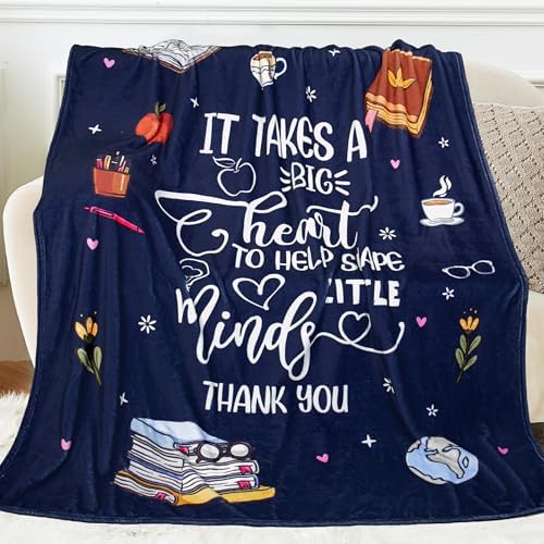 Teacher Gifts for Women, Teacher Appreciation Gifts Blanket 60"X50" - Image 2