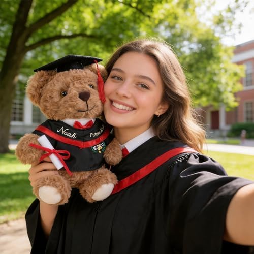 Personalized 2026 Graduation Teddy Bear with Name, Custom Stuffed Animal - Image 3