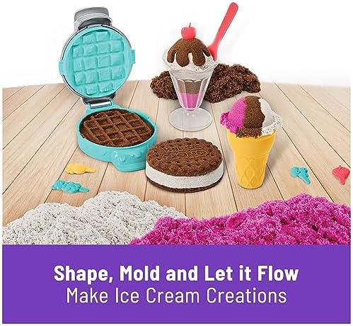 Kinetic Sand Scents Ice Cream Treats, Moldable Sand Sensory Toys, Ages 3+ - Image 3