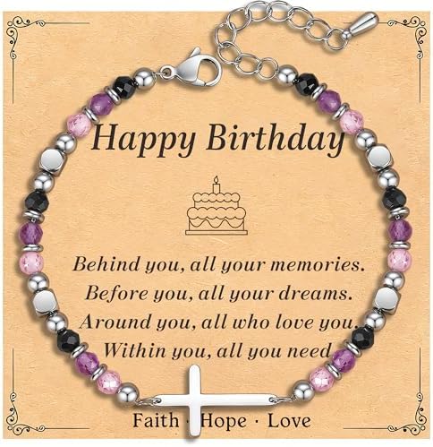 Adjustable Religious Gifts Cross Bracelet for Women Girl by Unknown
