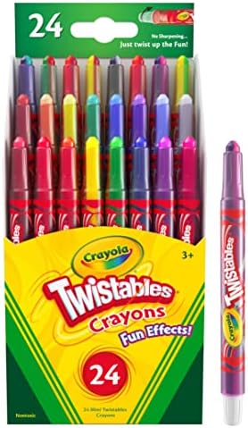 Crayola Twistables Crayons for Kids (24ct) Cute School Supplies for Toddlers, Preschool, Kindergarten, Elementary, Gifts for Boys & Girls, Ages 3, 4, 5 - Image 2