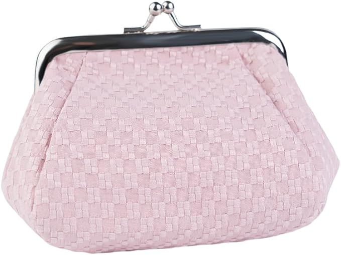 CONCISE Coin Purse Vintage Bag Lock Wallet Buckle Kiss Lock change purse leather coin purse change holder wallet coin