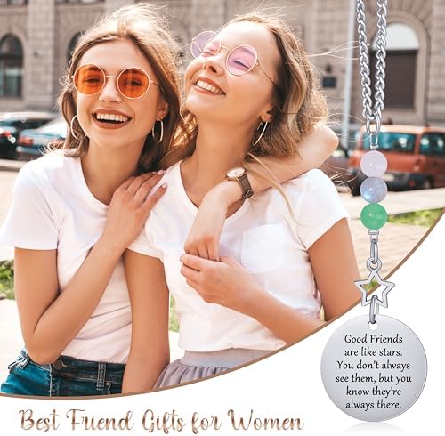 Friendship Gifts for Women, Hanging Car Decor Crystal Protection - Image 7