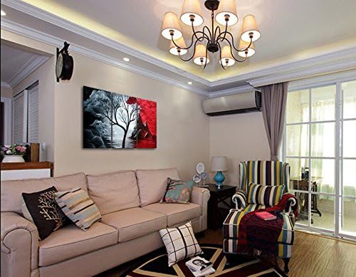 Wieco Art Canvas Wall Art Abstract Pictures for Wall Decor Canvas Prints of Abstract Paintings for Living Room Decor 3 Panels Artwork Sets for Home Decor Office Decorations