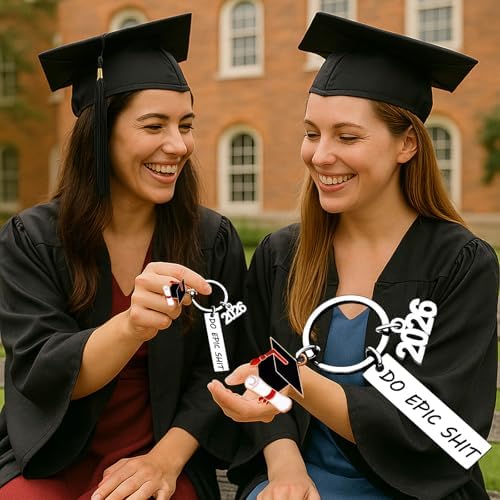 Class Of 2026 Graduation Gifts for Her Him Best Graduate Keychain Seniors Masters Nurses College Highschool Grad Presents - Image 6