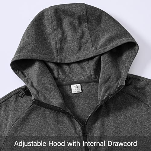 BGOWATU Men's Tracksuits Set Full Zip Jacket Hoodie Sweatsuit Running Sport Pants Outfits for Men with Zipper Pockets - Image 3