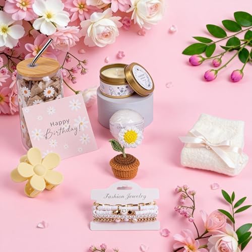 Birthday Gifts for Women, Self Care Gifts Baskets Care Package for Women, Happy Birthday Gifts for Teen Girls, Her, Mom, Sister, Best Friend, Wife, Girlfriend, Coworker - Image 4
