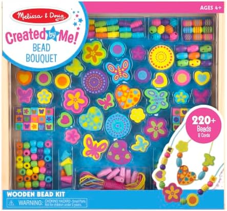 Melissa & Doug Created by Me! Bead Bouquet Deluxe Jewelry Kit - Image 3
