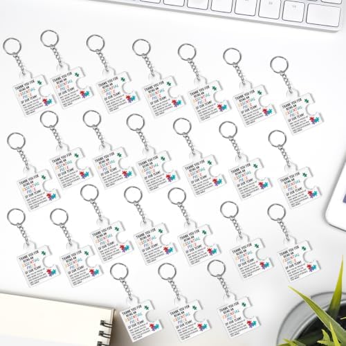 Team Appreciation Gifts Bulk for Coworkers Employee Staff Keychains - Image 6