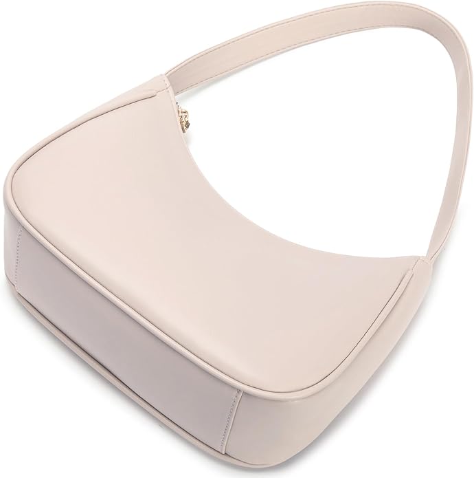 Shoulder Bags for Women, Cute Hobo Tote Handbag Mini Clutch Purse with Zipper Closure