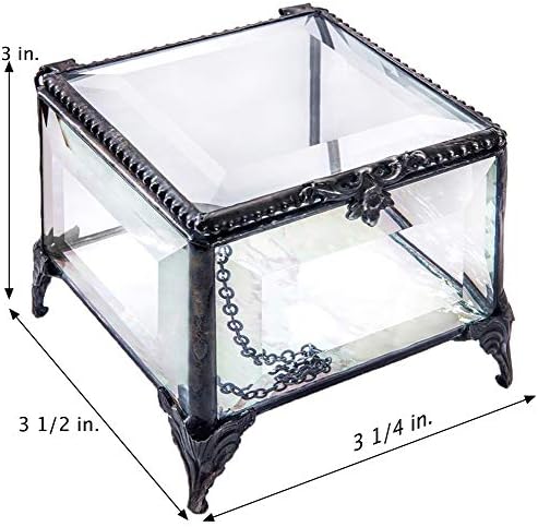 J Devlin Glass Art Customized Graduation Gift - Clear Beveled Box, Class of 2026 - Box 326 EB241 - Image 3