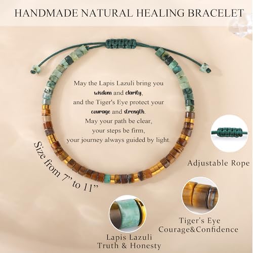 JoycuFF Morse Code Bracelets Christmas Birthday Gifts for Women Her - Image 4