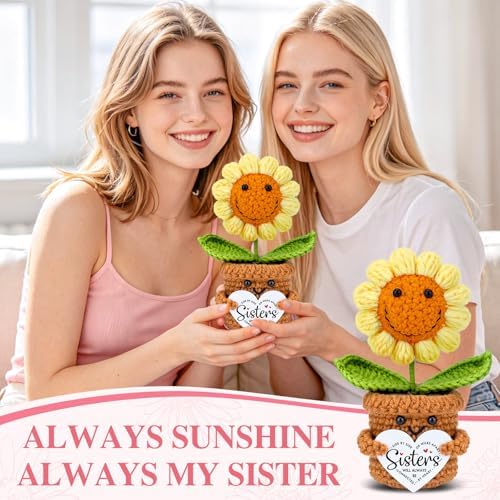 Sisters Gifts from Sister Birthday Gifts for Sisters Adult Funny Gift Ideas for Best Sister Ever Meaningful Gift for Siblings Cool Little Sis Present Set for Women Older Younger Sis Who Has Everything - Image 5