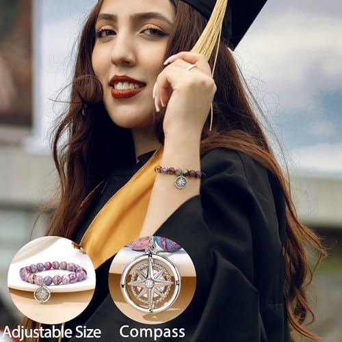 Graduation Gifts for Her Girls 5th 6th 8th Middle School Class of 2024 Graduation Bracelet High School Graduation Gifts for Her Daughter Granddaughter Niece Sister - Image 4
