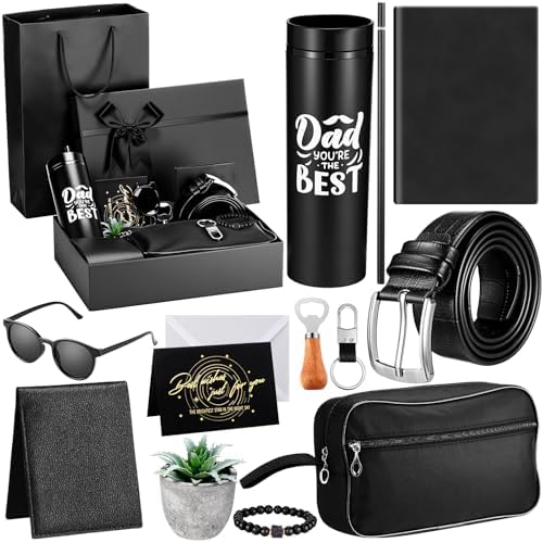 Skylety 12 Pcs Christmas Birthday Gift Set for Men, Best Dad by Skylety