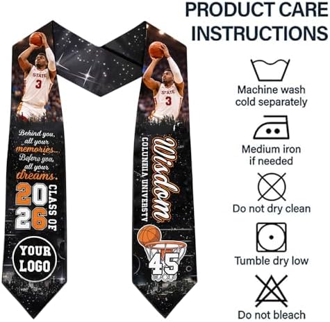 Nani Personalized Class of 2026 Graduation Sash, Custom Graduate & Soccer Stole, Gift for Him, Her, Senior Graduation - Image 3