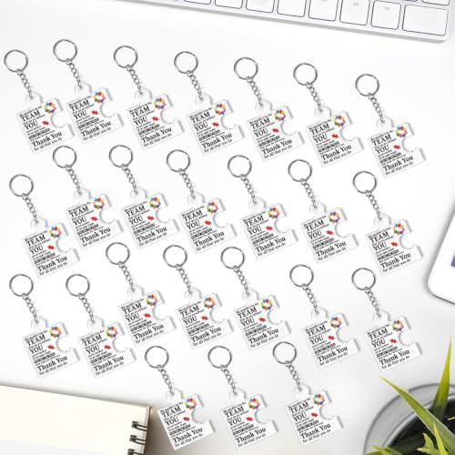 Team Appreciation Gifts Bulk for Coworkers Employee Staff Keychains - Image 6