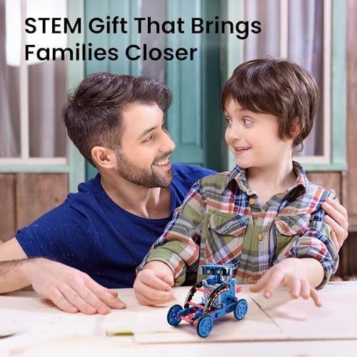 Sillbird STEM Solar Robot Building Kit, 12-in-1 Gift for Boys Ages 8-13 - Image 2