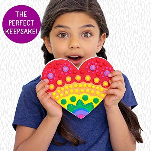 Creative Roots Mosaic Heart Stepping Stone, Includes 7-Inch Ceramic Stepping Stone & 6 Vibrant Paints, Mosaic Stepping Stone Kit, Paint Your Own, DIY Stepping Stone Kit for Kids Ages 8+ - Image 2