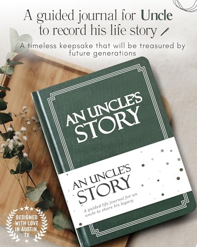 Uncle's Life Story Journal (Hardcover): A Meaningful Keepsake for Uncle to Share His Journey and Memories, Book Includes 250+ Prompt Questions, Sentimental Gifts for Father's Day, Birthday & Christmas - Image 3