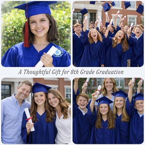 JoycuFF Graduation Gifts for Her Class of 2026 College High School 5th 8th Grade Preschool College Middle School Teen Girls Graduation Gifts The Adventure Begins Compass Bracelets for Women - Image 5