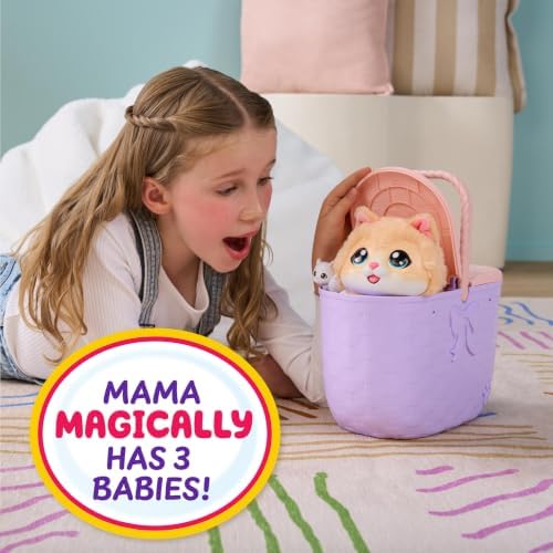 Little Live Pets Mama Surprise Kittens, Interactive Mama, Surprise Toys - Image 3