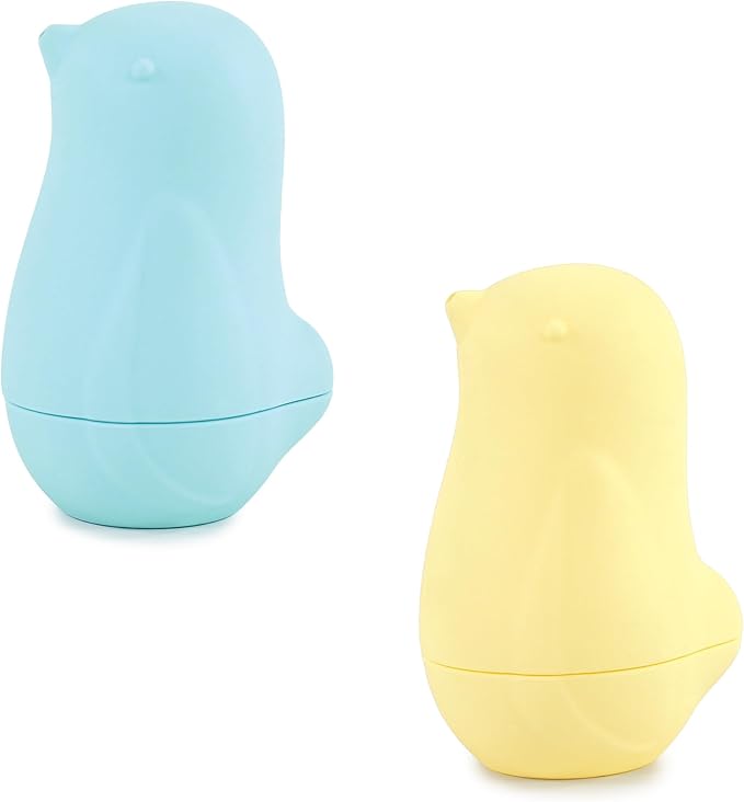 Hudson Baby Silicone Bath Toy 2pk, Bird, One Size
