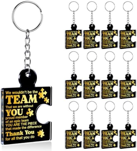 Team Appreciation Gifts Bulk for Coworkers Employee Staff Keychains by Unknown