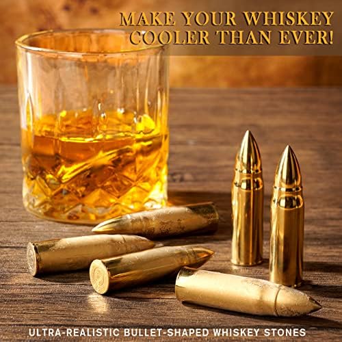 Gifts for Fathers Day Husband Him Men, Reusable Stainless Steel Engraved Whiskey Stones Glasses Set, Anniversary Wedding Gift for Men Husband Boyfriend Fiance, Cool Burbon Scotch Set Gifts - Image 4