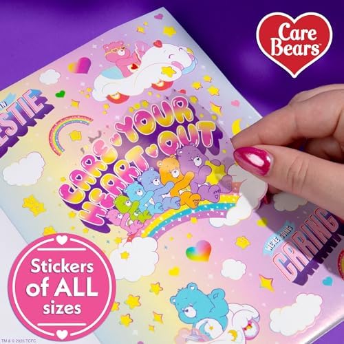 Horizon Group USA Sticker Book, Care Bears, 1500+ Stickers - Image 2