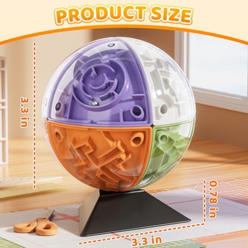 3D Ball Puzzle for Kids 5-8 8-12, Color Matched Game Kids Toy - Image 6