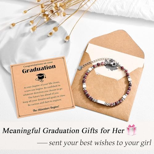 2026 Graduation Gifts for Women Her, Compass Bracelet for Girls Women - Image 2