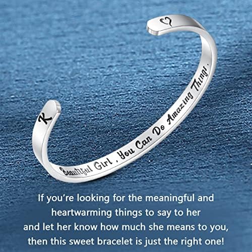 SAM & LORI Personal Bracelets for Teen Girls/Women - Meaningful Jewelry Gifts (Various Designs) for Best Friend/Daughter/Granddaughter/Niece/Sister/Mom/Aunt - Image 3