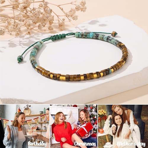 JoycuFF Morse Code Bracelets Christmas Birthday Gifts for Women Her - Image 7