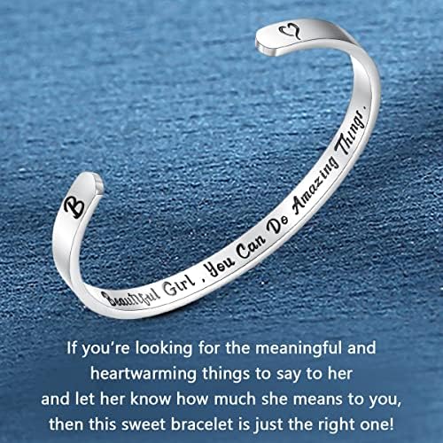 SAM & LORI Personal Bracelets for Teen Girls/Women - Meaningful Jewelry Gifts (Various Designs) for Best Friend/Daughter/Granddaughter/Niece/Sister/Mom/Aunt - Image 3