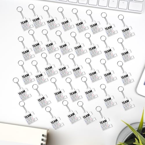 Team Appreciation Gifts Bulk for Coworkers Employee Staff Keychains - Image 6