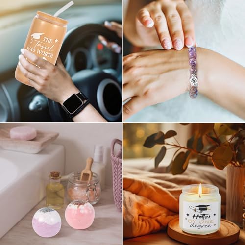 Kolewo4ever 10 Pieces Graduation Gifts Set for Her,Class of 2025 Graduation Gifts for Her Girls Daughter Senior 2025 High School College PhD Masters Degree Graduate Gift for Women - Image 5